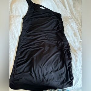 Good American Mini Black Dress